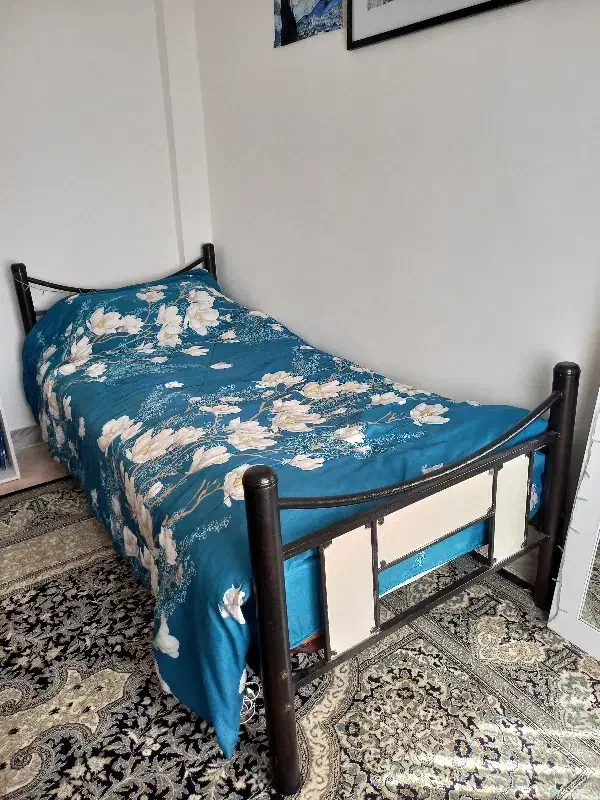 تخت فلزی و خوشخواب|تخت و سرویس خواب|مهاجران, |دیوار