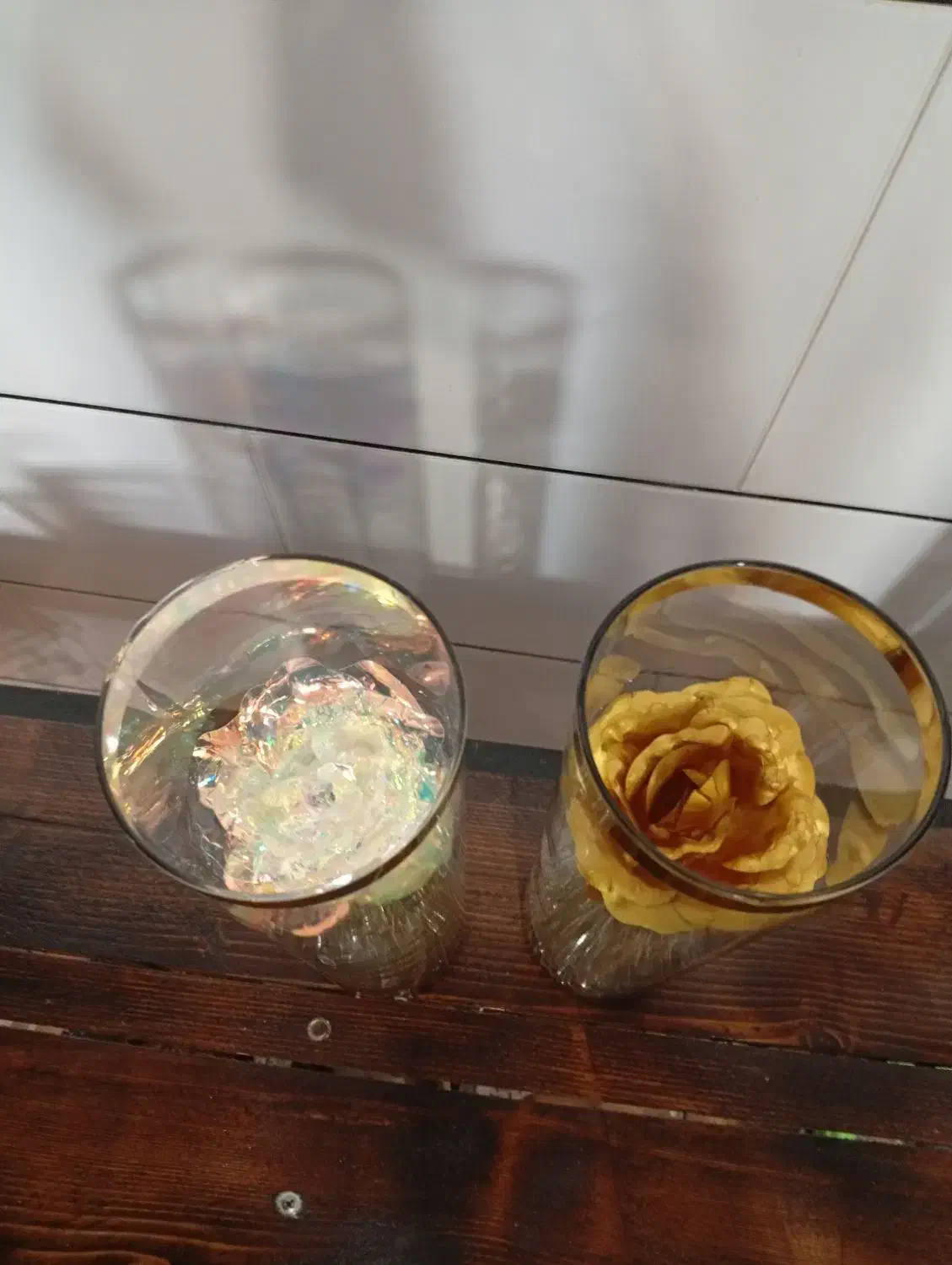 گل طلا رنگ و هفت رنگ  ضد خش و رنگ ثابت|صنایع دستی و سایر لوازم تزئینی|مبارکه, |دیوار