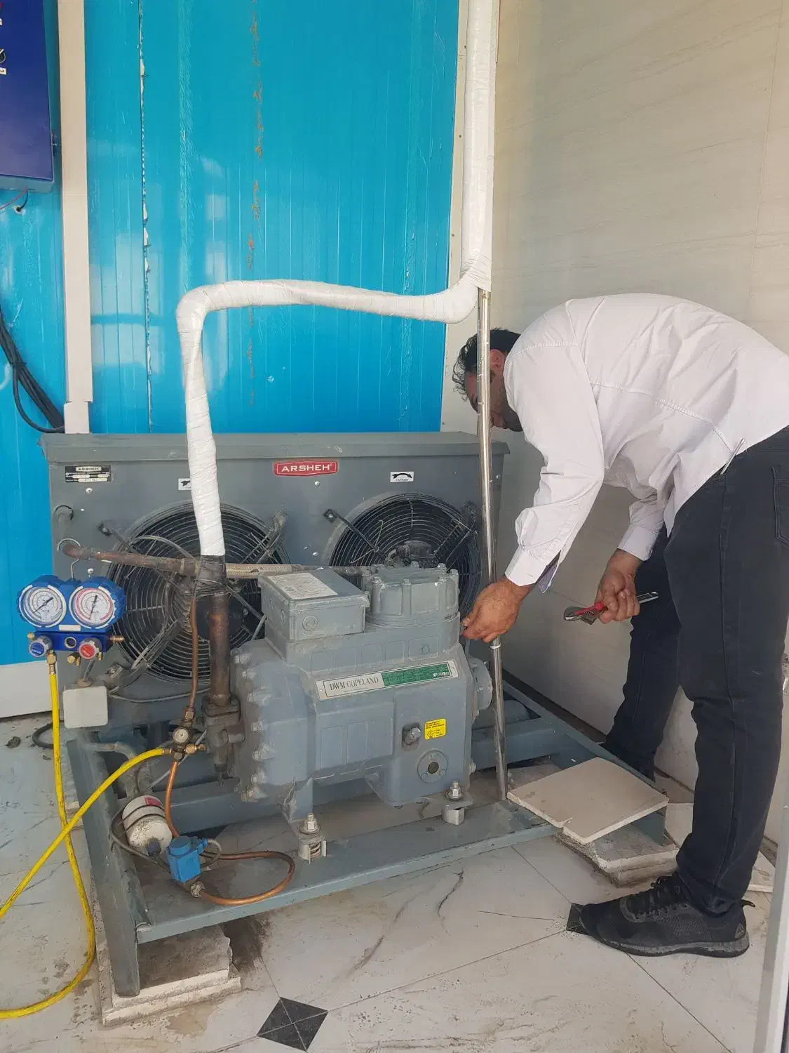 تعمیرات،نصب و راه اندازی سردخانه زیر صفرو بالا صفر|خدمات پیشه و مهارت|اهواز, زیتون کارمندی|دیوار