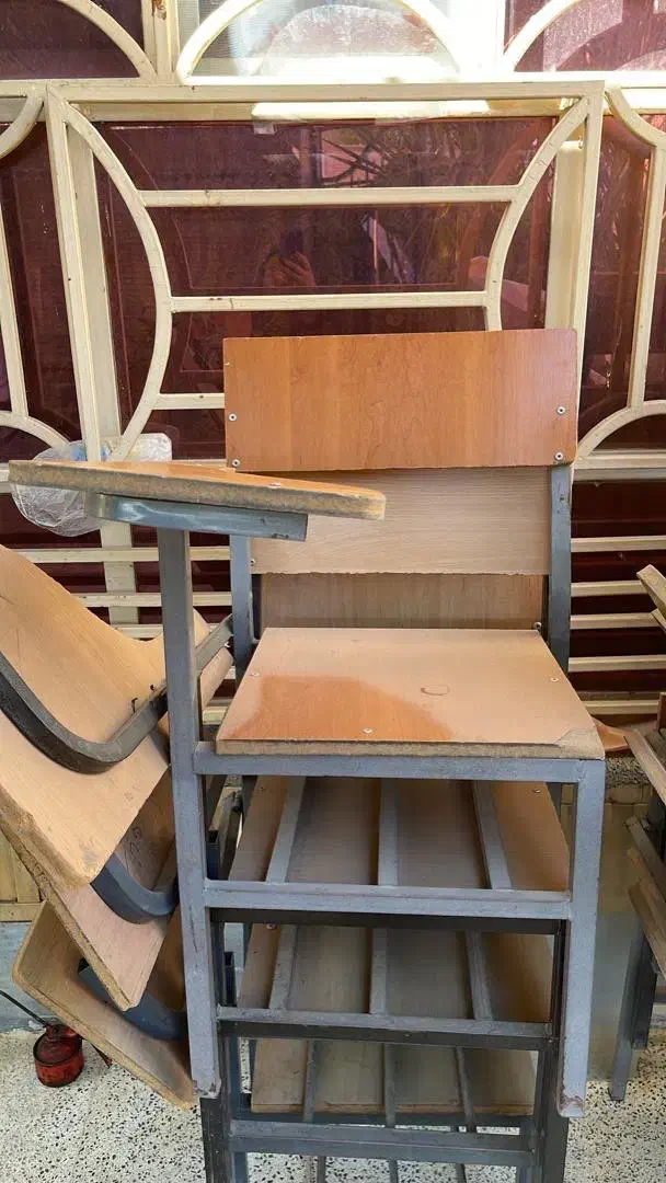 نیمکت تک نفره مدارس و آموزشگاه|صندلی و نیمکت|سوسنگرد, |دیوار