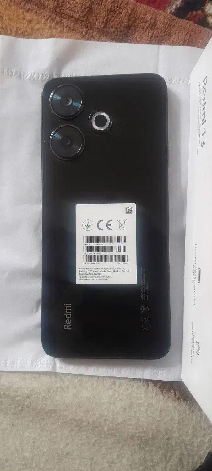 ردمی 13 درحد نو|موبایل|تهران, امین حضور|دیوار