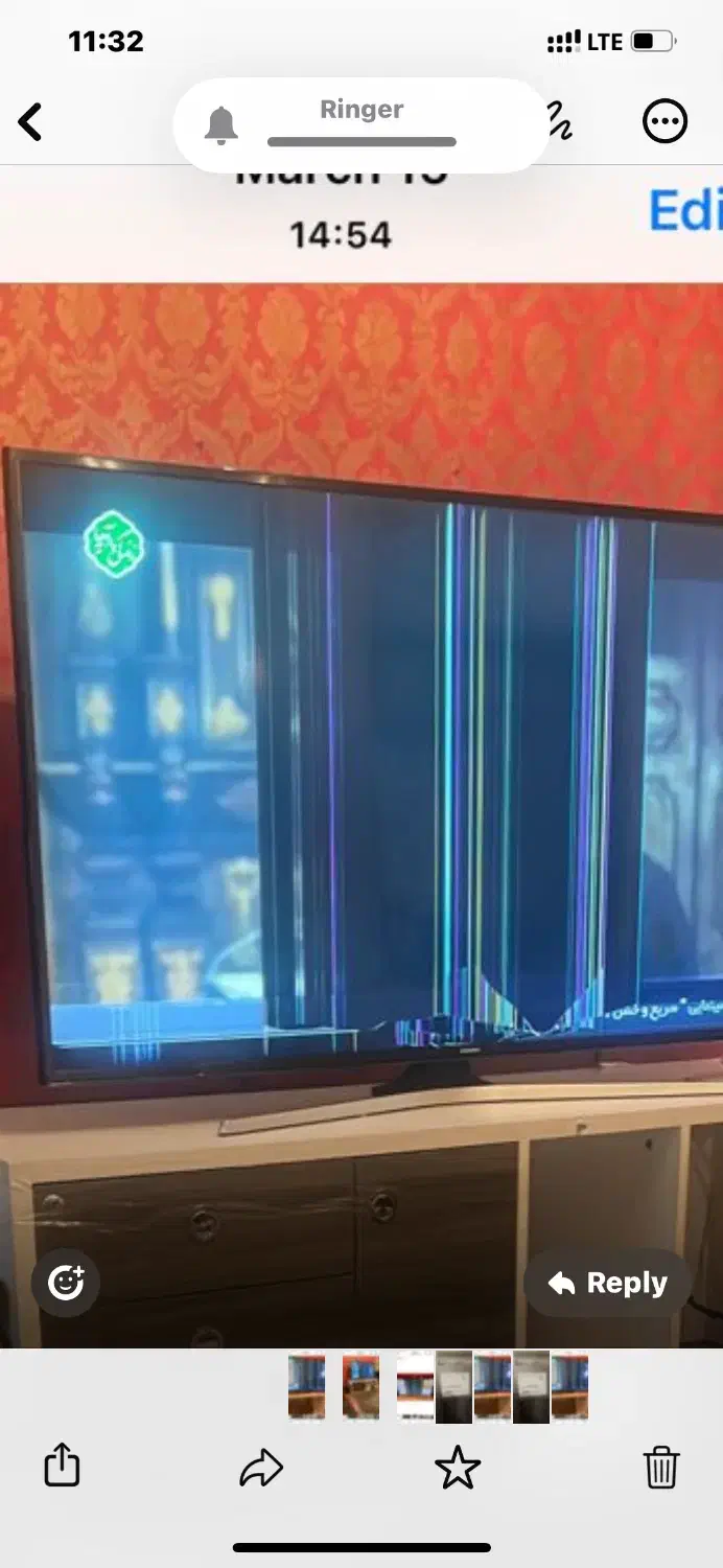 تلویزیون سامسونگ55 اینچ در حد نو|تلویزیون و پروژکتور|تهران, جردن|دیوار