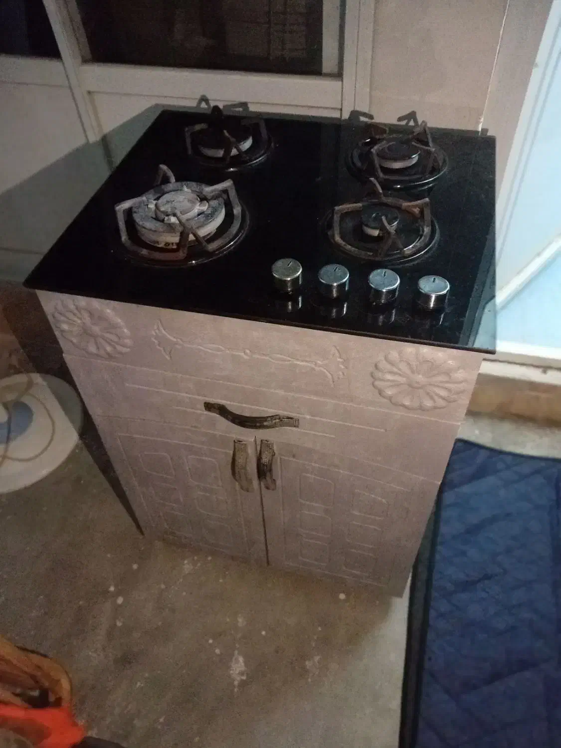 گاز رومیزی ۴شعله با ام دی اف|اجاق گاز و لوازم برقی پختوپز|رشت, منظریه|دیوار