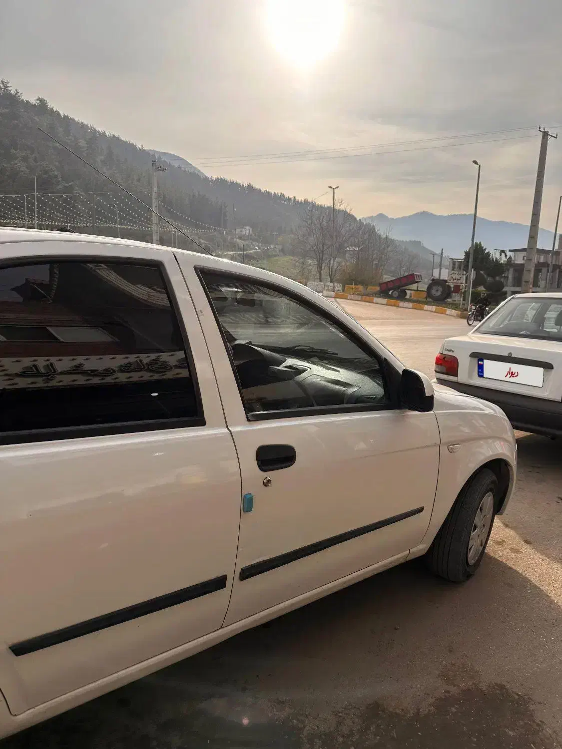 تیبا دو سفید ۹۶|خودرو سواری و وانت|علی‌آباد کتول, |دیوار