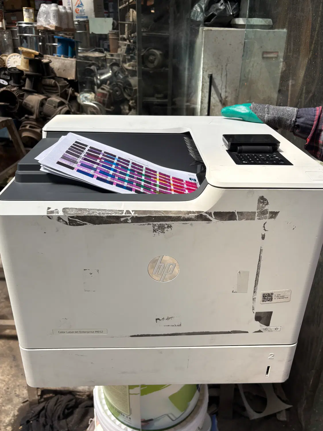 پرینتر رنگی لیزری اچپی مدل M652dn|پرینتر، اسکنر، کپی، فکس|تهران, خلیج فارس|دیوار