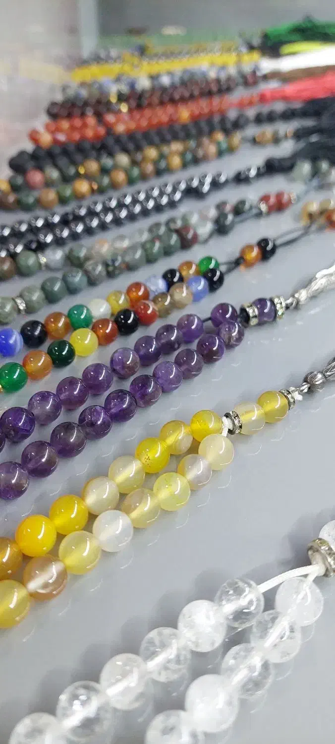 فروش انواع تسبیح سنگ اصل|زیورآلات و اکسسوری|دهلران, |دیوار