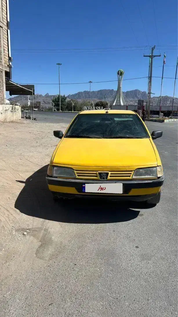 پژو زرد بیرون شهری دو گانه|خودرو سواری و وانت|خاش, |دیوار