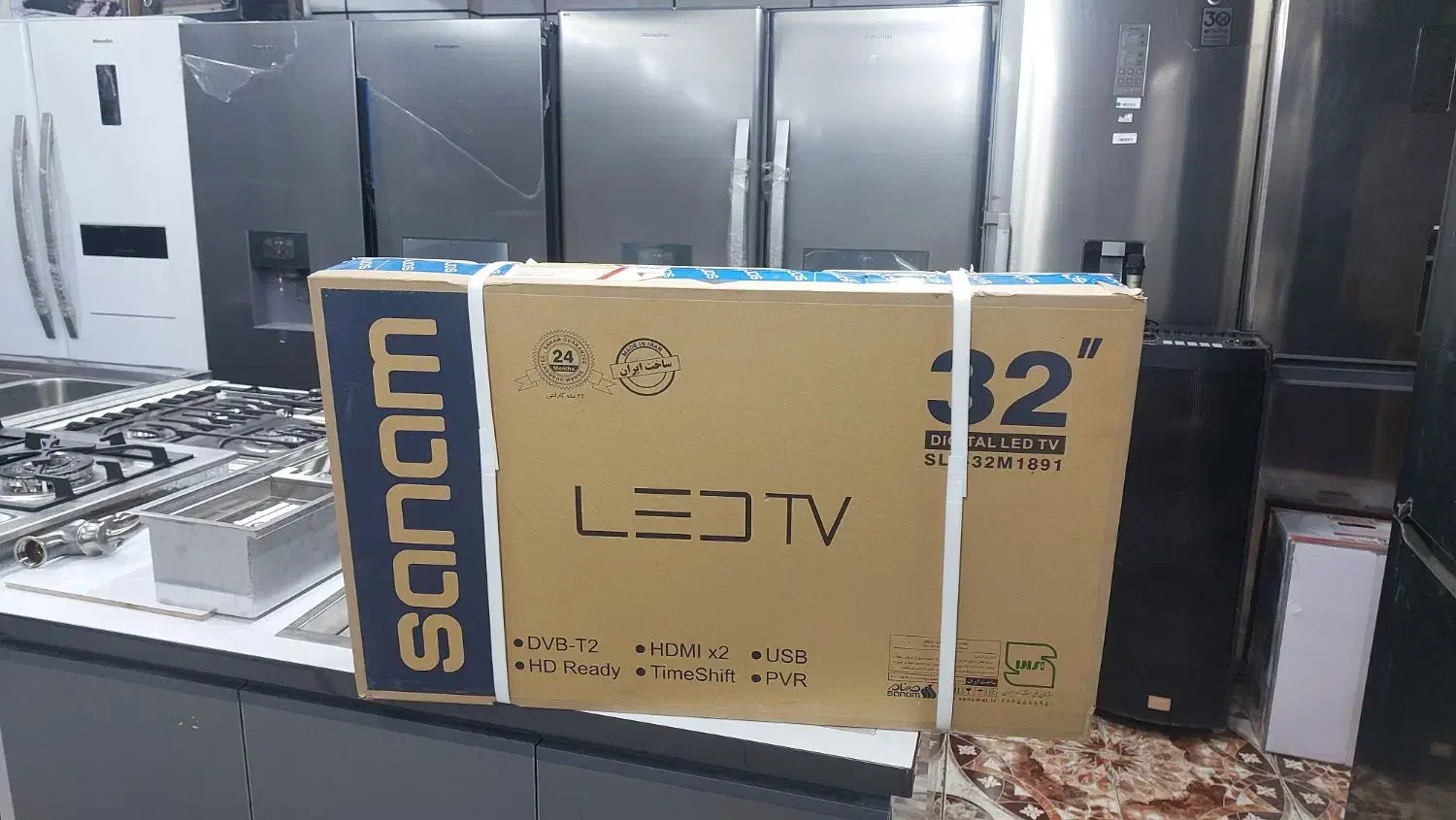 تلوزیون ۳۲ اینچ صنام(موجود)|تلویزیون و پروژکتور|ملایر, |دیوار