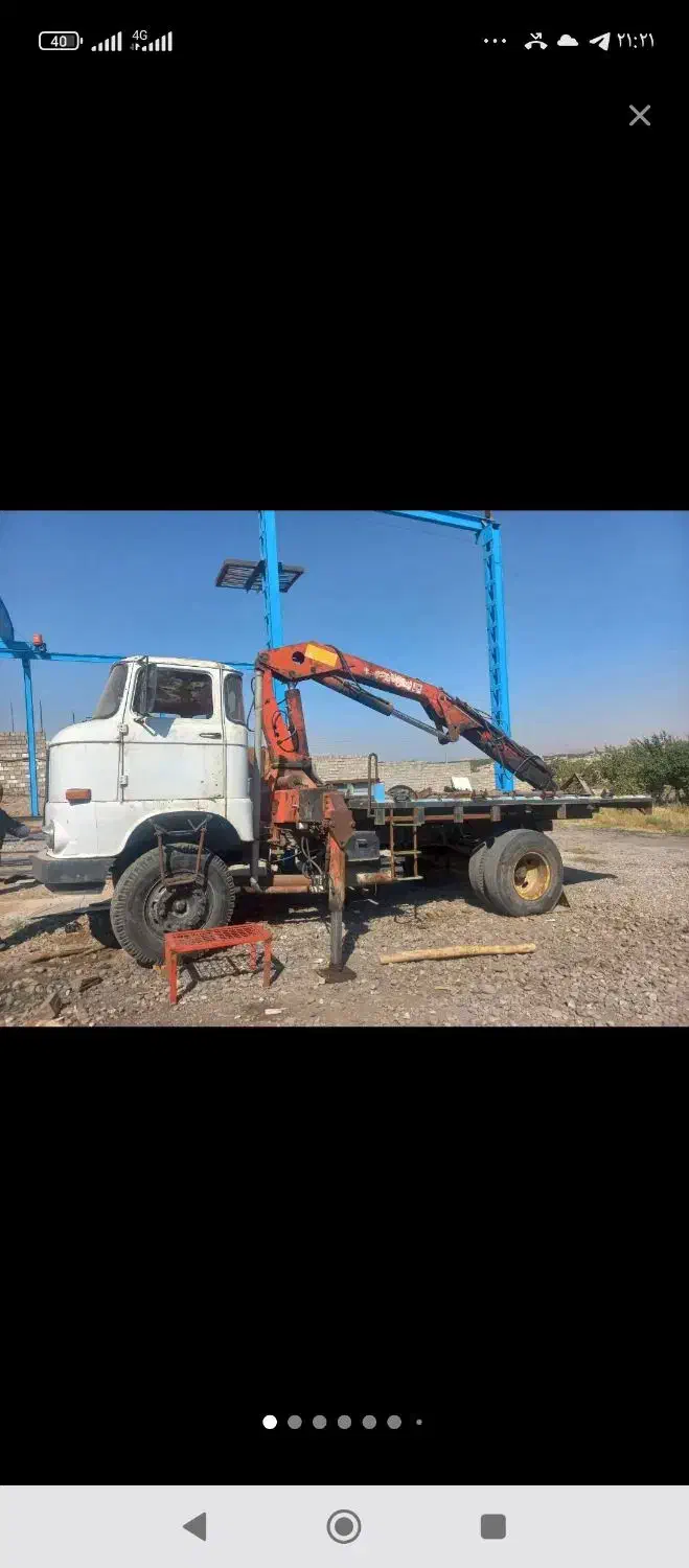 جرثقیل پالفینگر و آیفا روشن آماده کار|خودرو سنگین|شاهین دژ, |دیوار