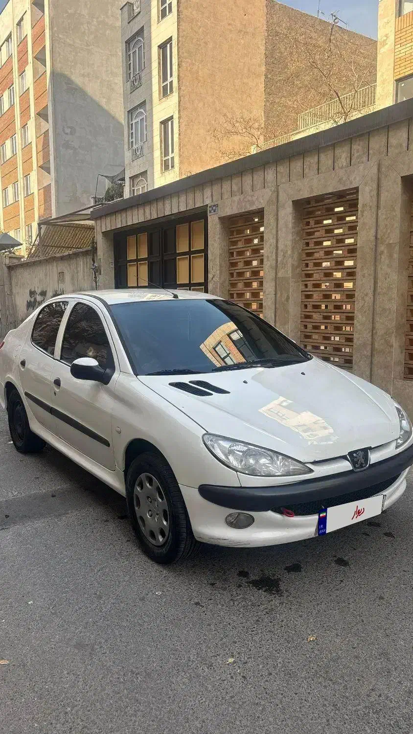 پژو 206 اریان 1388 سفید|خودرو سواری و وانت|تهران, گرگان|دیوار