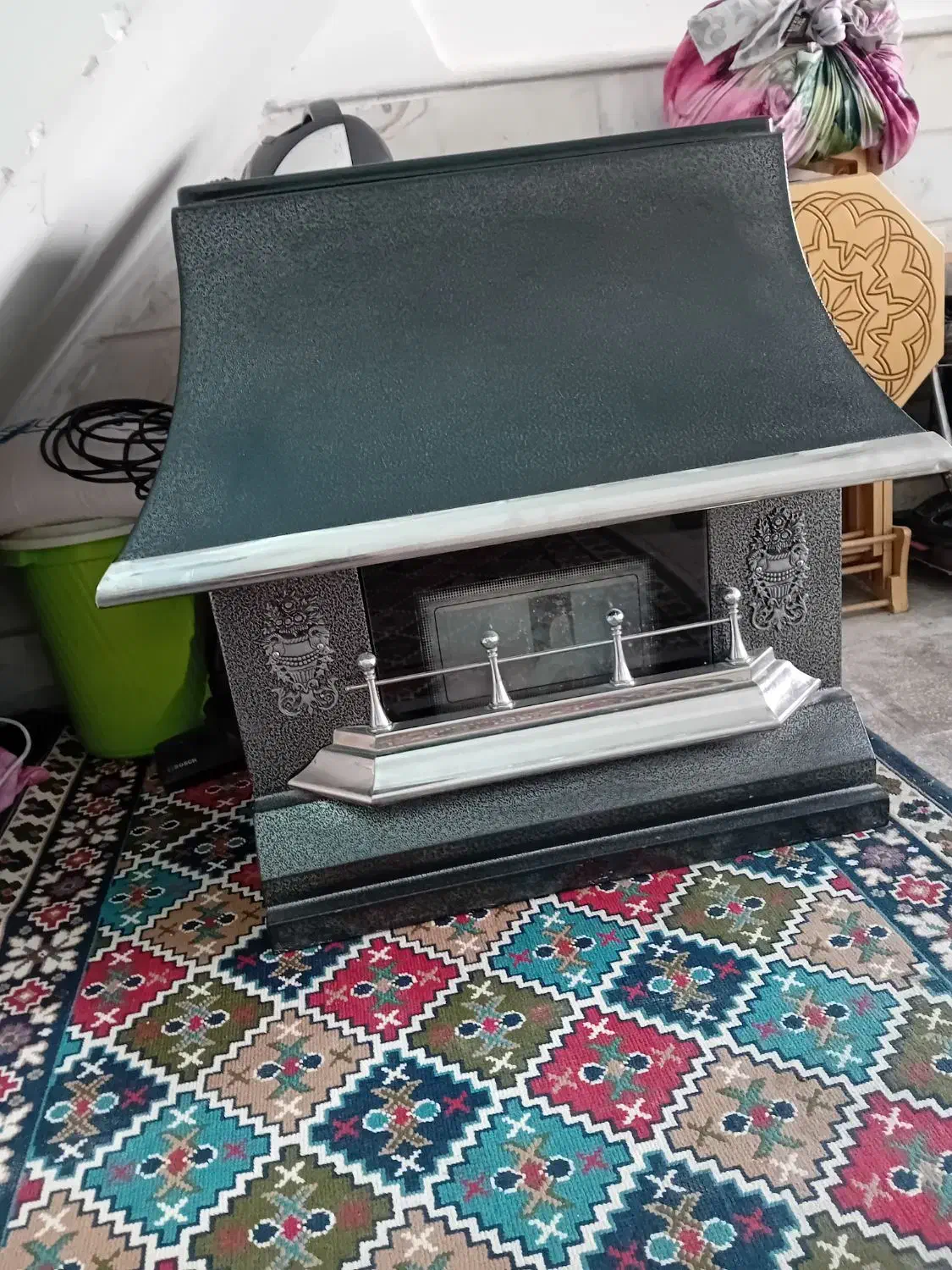 بخاری شومینه درحد نو|بخاری، هیتر، شومینه|قم, شاه احمد قاسم|دیوار