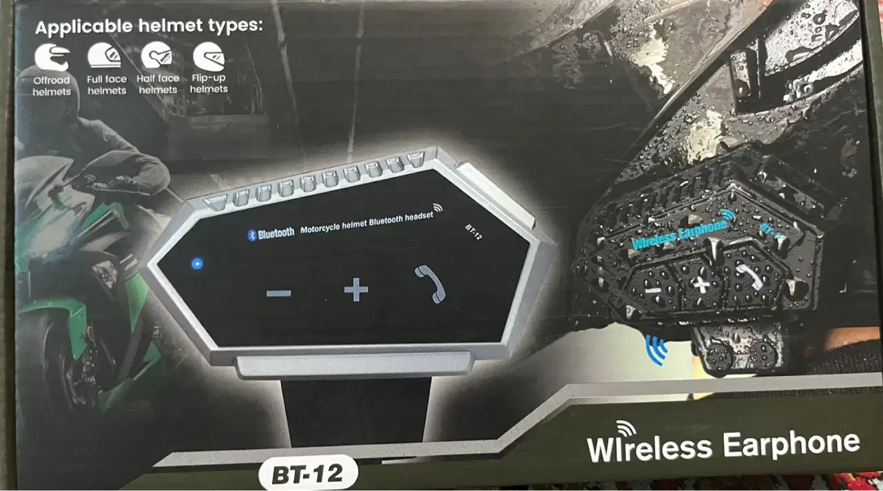 بلوتوث کلاه کاسکتBT12|لوازم جانبی موبایل و تبلت|شیراز, شاهجیان|دیوار