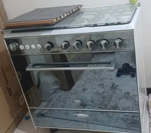 فرگاز 5شعله تمیز|اجاق گاز و لوازم برقی پخت‌وپز|شاهین‌شهر, شهرک گلدیس|دیوار