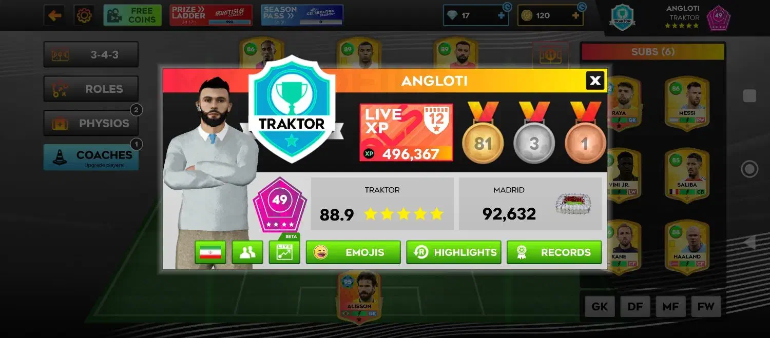 اکانت دریم لیگ۲۰۲۵|کنسول، بازی ویدئویی و آنلاین|خوی, |دیوار