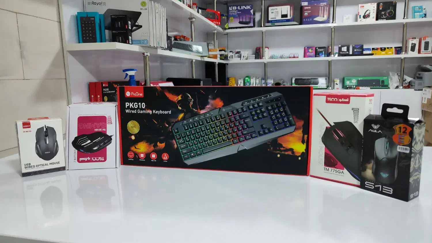 کیبورد، ماوس گیمینگ rgb|قطعات و لوازم جانبی رایانه|خرم‌آباد, |دیوار