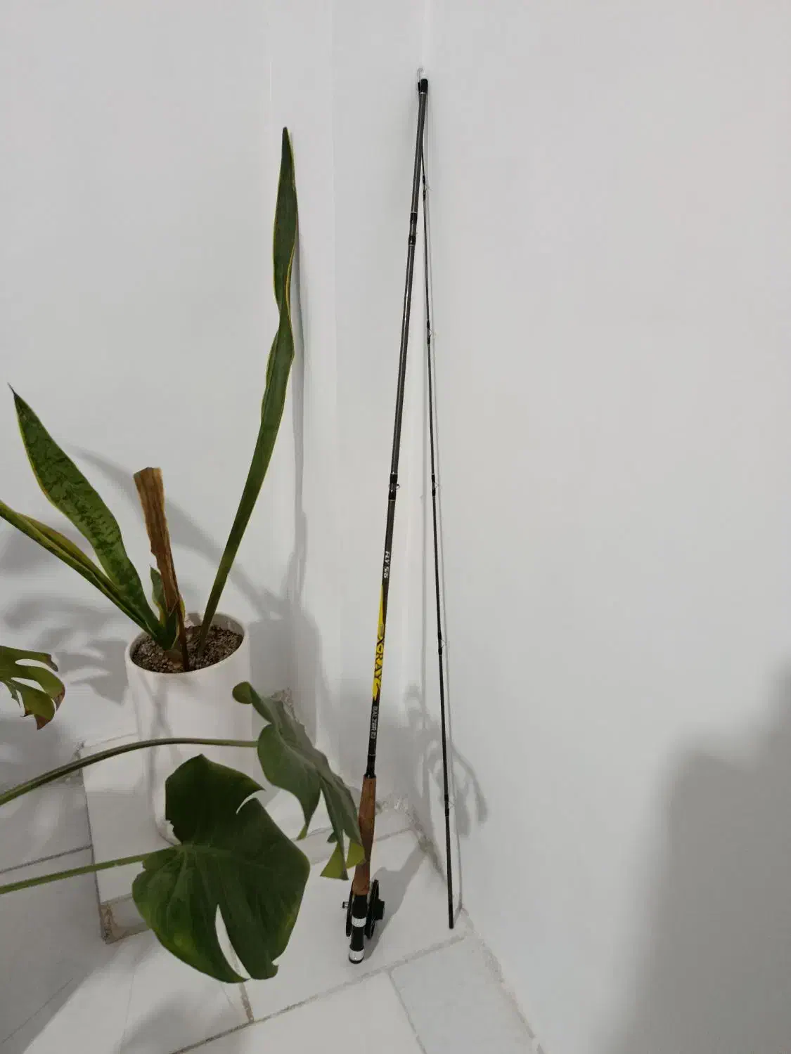 چوب ماهیگیری فلای معاوضه با چرخ|ماهیگیری|کرج, باغستان|دیوار