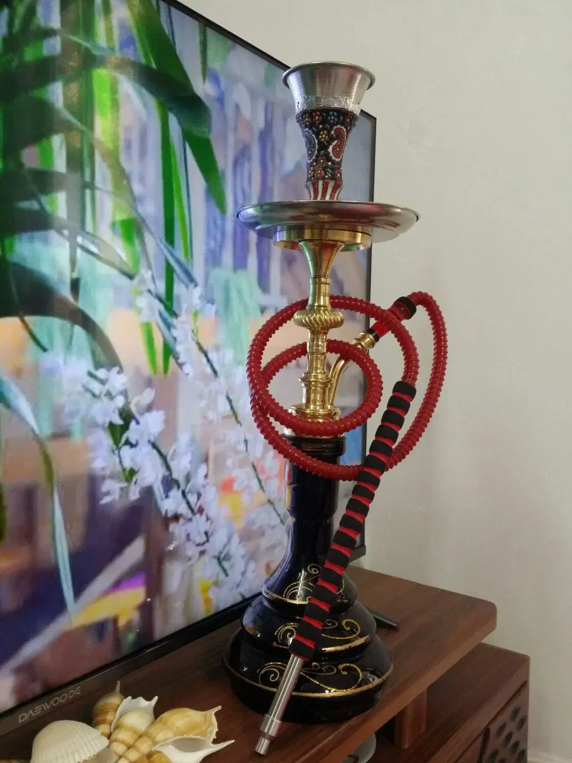 قلیان برنجی|کلکسیون و سرگرمی|بروجرد, |دیوار