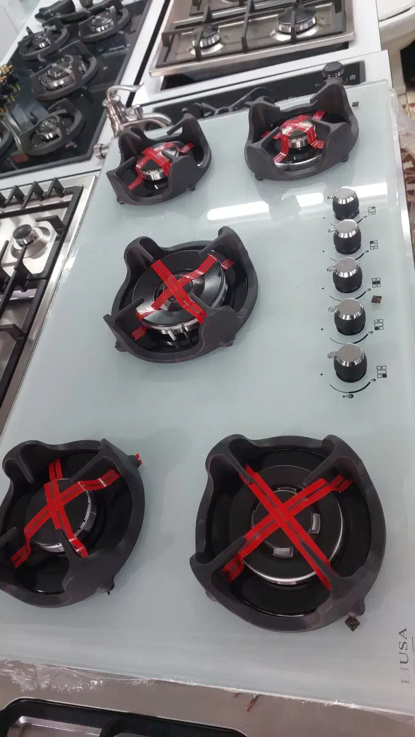 گاز صفحه ای سفید لیوسا ایتالیای(چک)|اجاق گاز و لوازم برقی پختوپز|ملایر, |دیوار