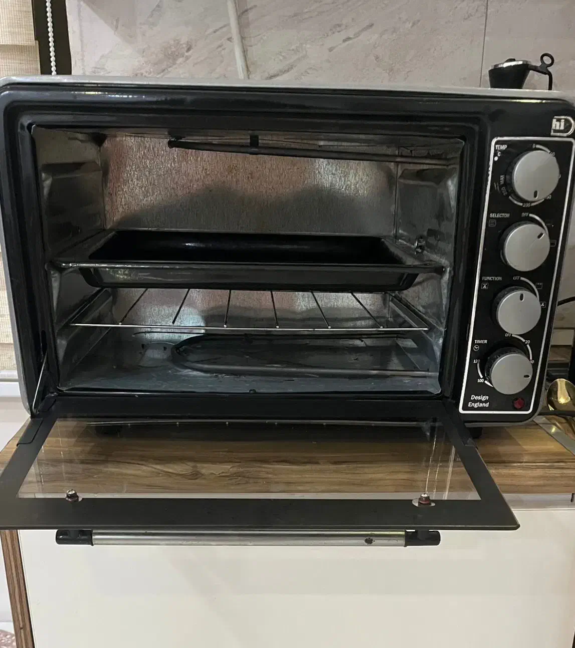 توستر سایز بزرگ با جوجه گردان|اجاق گاز و لوازم برقی پختوپز|فومن, |دیوار