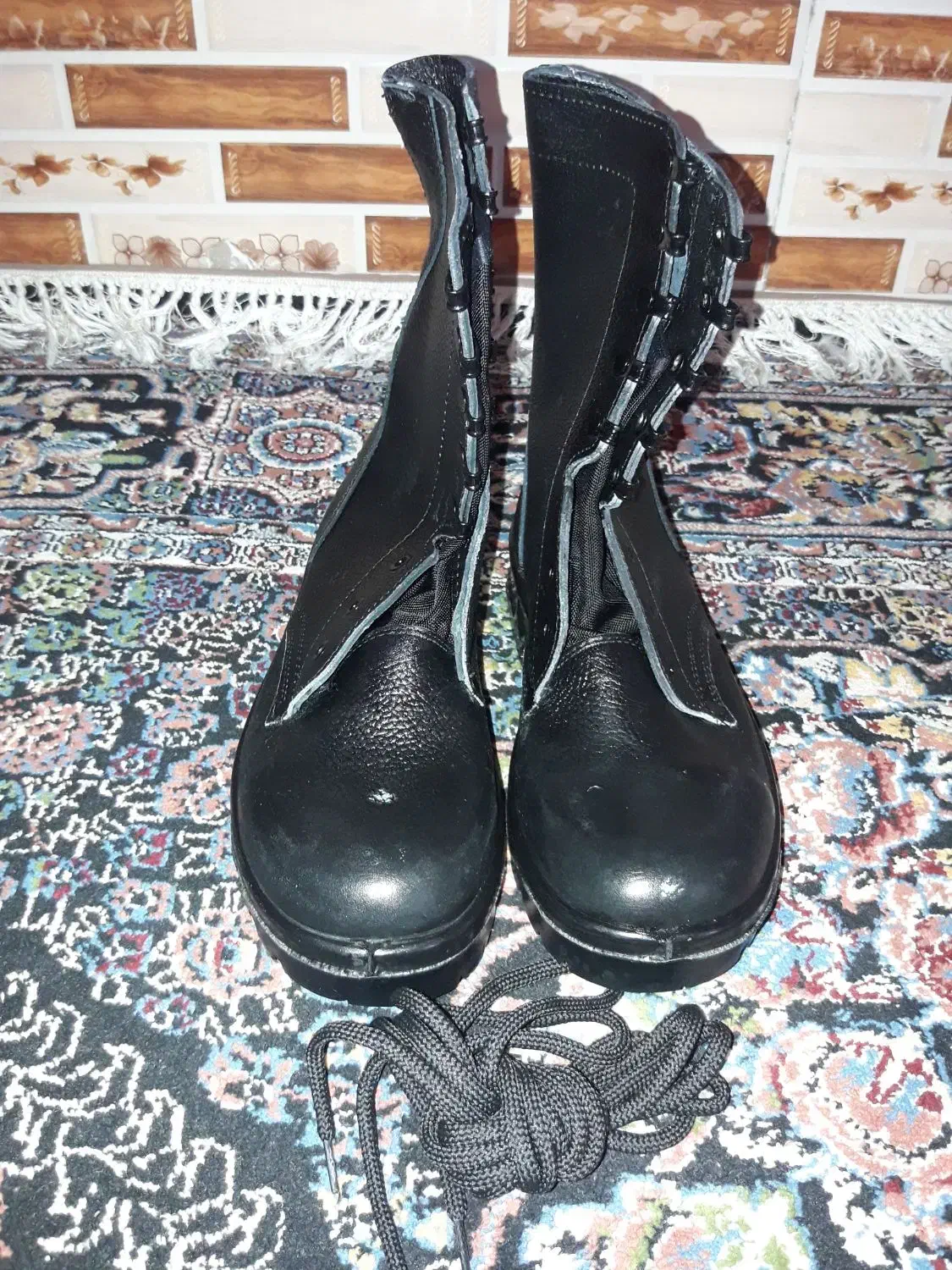 کفش سربازی نو نو یک بار هم پوشیده نشده سایز ۴۱|کیف، کفش، کمربند|اهواز, کارون|دیوار