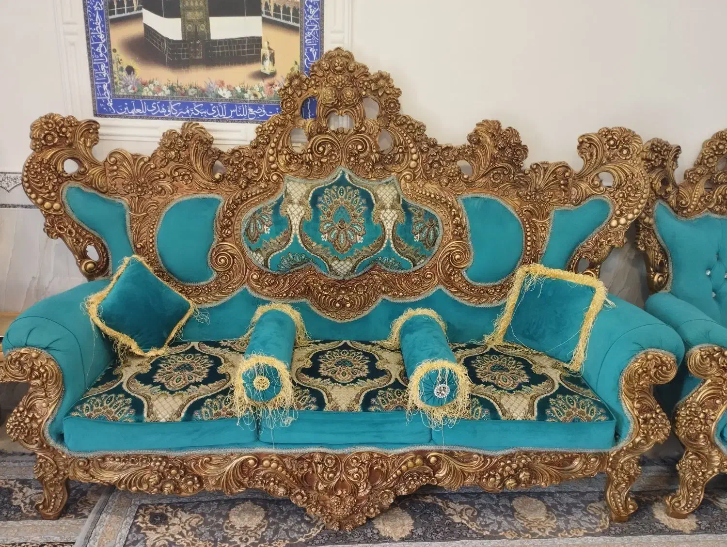 مبل سلطنتی|مبلمان خانگی و میز عسلی|قشم, |دیوار