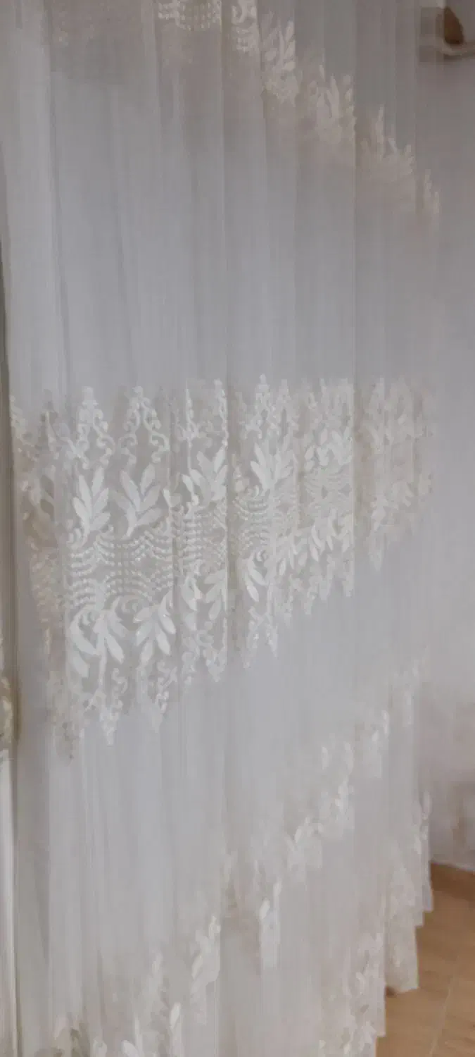 پرده دو تا پانچ نوی نو دوتا با هم ۱۰ متر|پرده، رانر، رومیزی|لاهیجان, طالقانی|دیوار