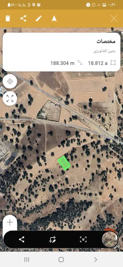 زمین ۶۲۰۰ متری سند دار فیروزآباد یاسوج|فروش دفتر صنعتی، کشاورزی، تجاری|یاسوج, |دیوار