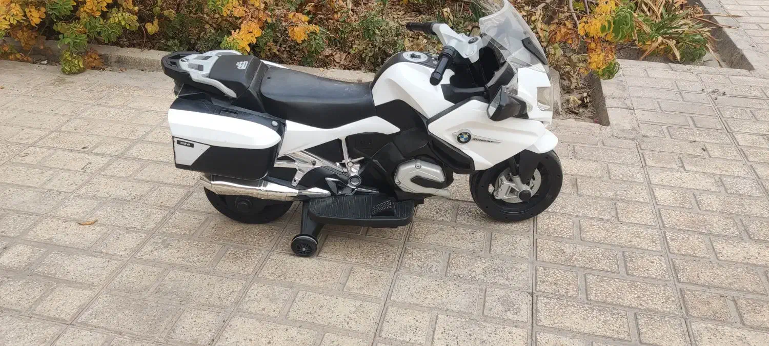 موتور شارژی مدل BMW 1200 تمیز در حد نو|اسباببازی بچه|فولادشهر, B4|دیوار