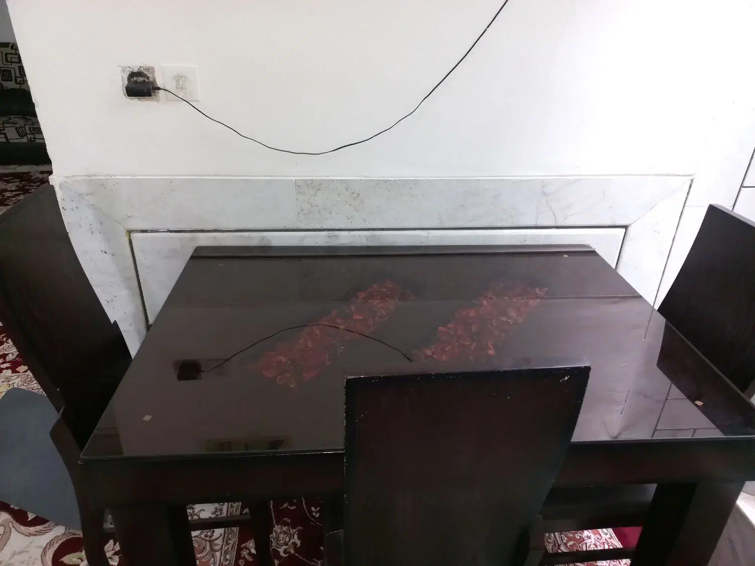 میز غذاخوری|میز و صندلی غذاخوری|کیار, |دیوار