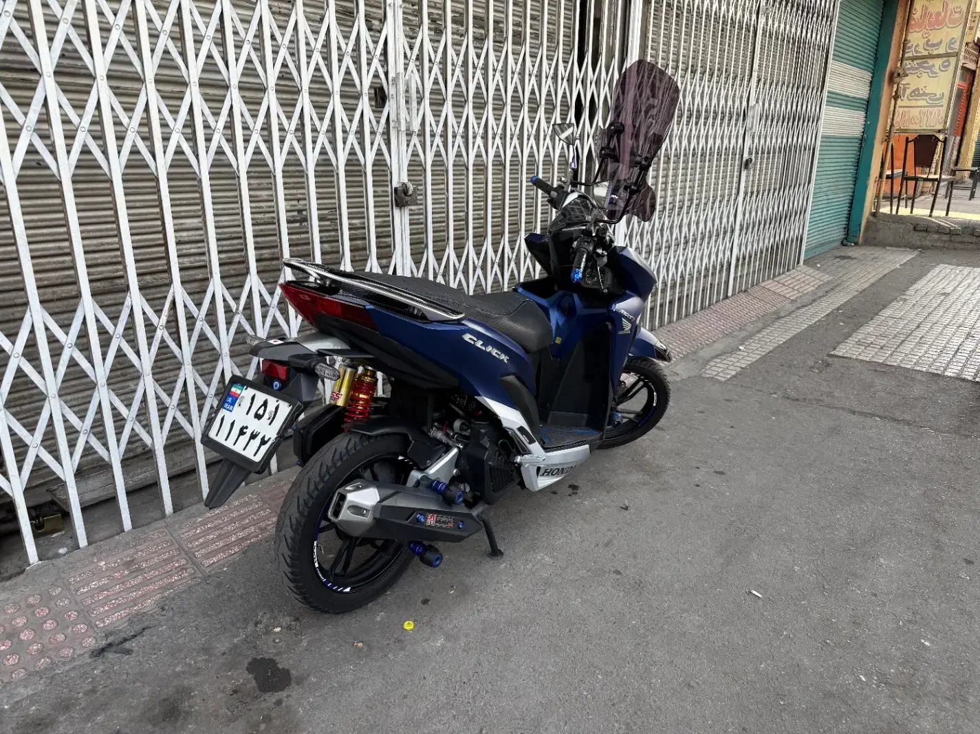 موتور طرح کلیک150سالار گستر|موتورسیکلت|تهران, پرستار|دیوار