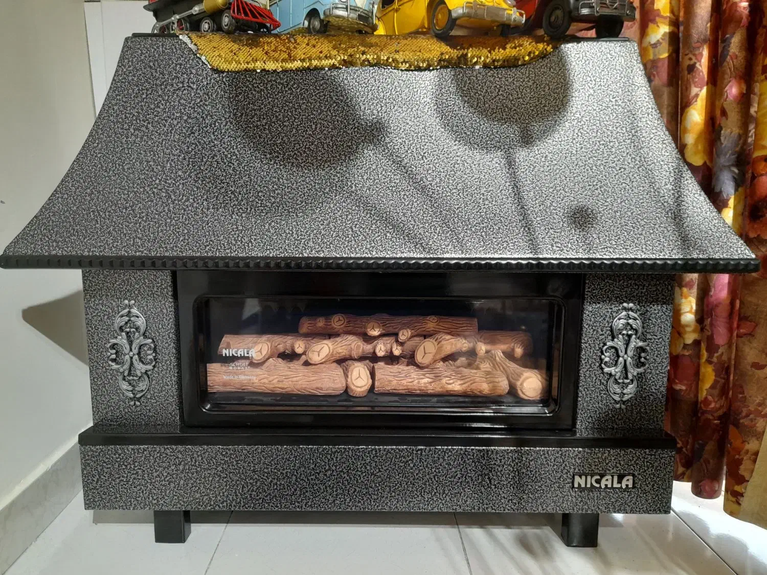 بخاری شومینه|بخاری، هیتر، شومینه|رشت, دروازه لاکان|دیوار