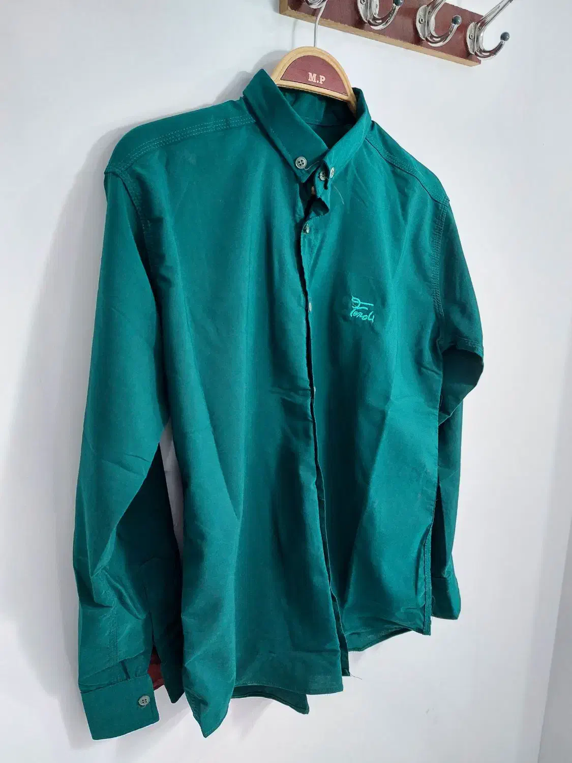 پیراهن اسپرت مردانه تک رنگ پارچه بنگال کشی باکیفیت|لباس|کرمان, |دیوار