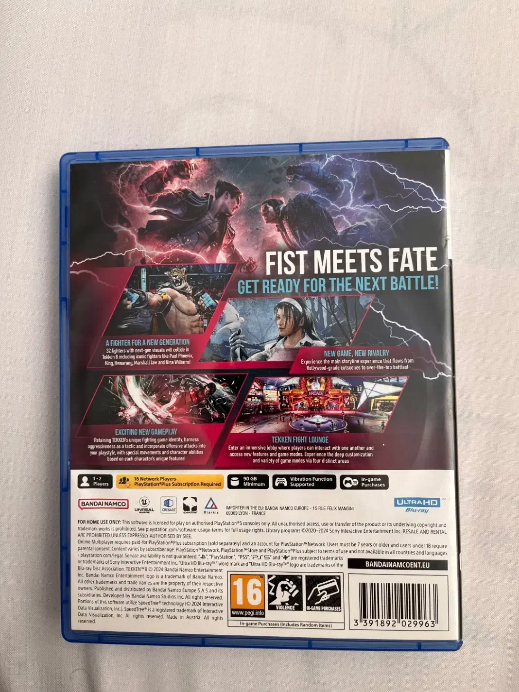 Tekken 8 ps5|کنسول، بازی ویدئویی و آنلاین|تهران, تسلیحات|دیوار