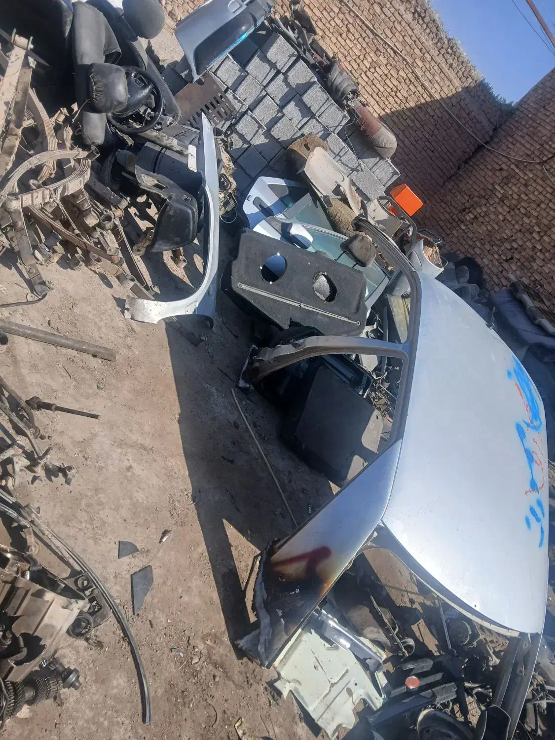 لوازم زانتیا نقره ای،۲۰۶ ، و پژو ۵۰۴|قطعات یدکی و لوازم جانبی|کرمان, |دیوار