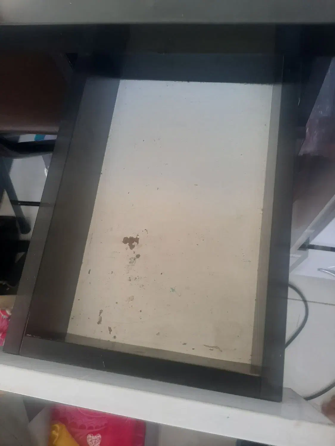 میز تحریر  سفید مشکی|میز تحریر و کامپیوتر|پردیس, فاز ۳|دیوار