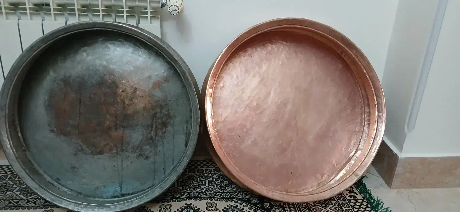 ظرف مسی قدیمی|ظروف پختوپز|تهران, حکیمیه|دیوار