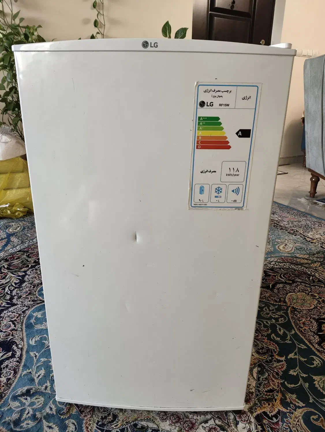 یخچال ۵فوت،هتلی ال جی مدل RF15W|یخچال و فریزر|تهران, سلیمانی|دیوار