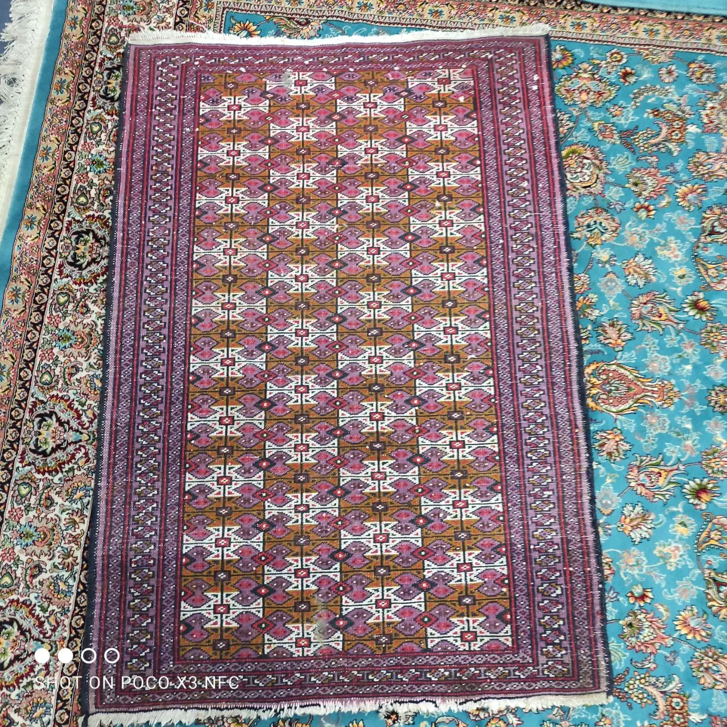 قالیچه ی دست بافت قدیمی|فرش|گرگان, |دیوار