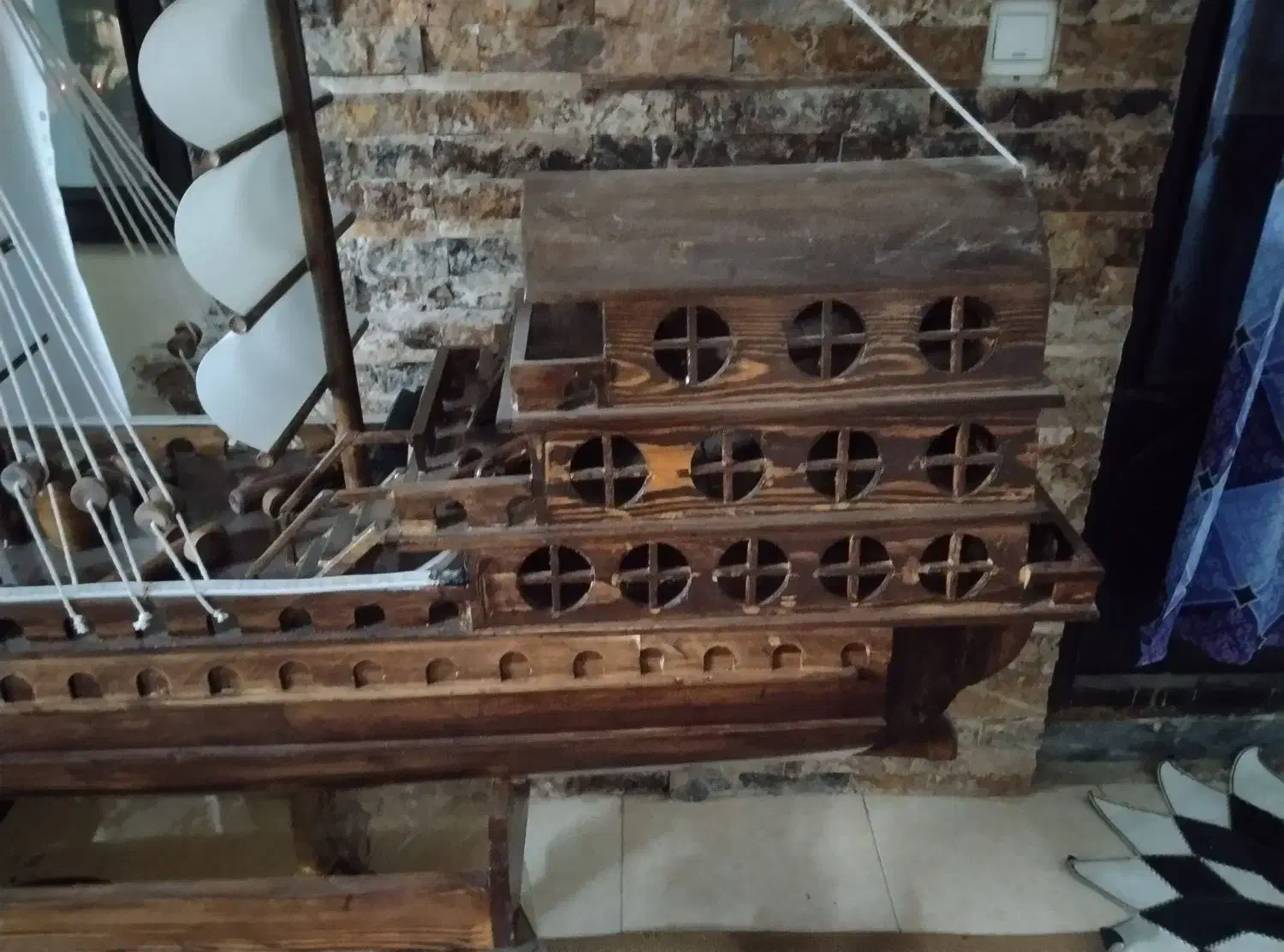 کشتی چوبی|صنایع دستی و سایر لوازم تزئینی|محمدشهر, همایون ویلا|دیوار