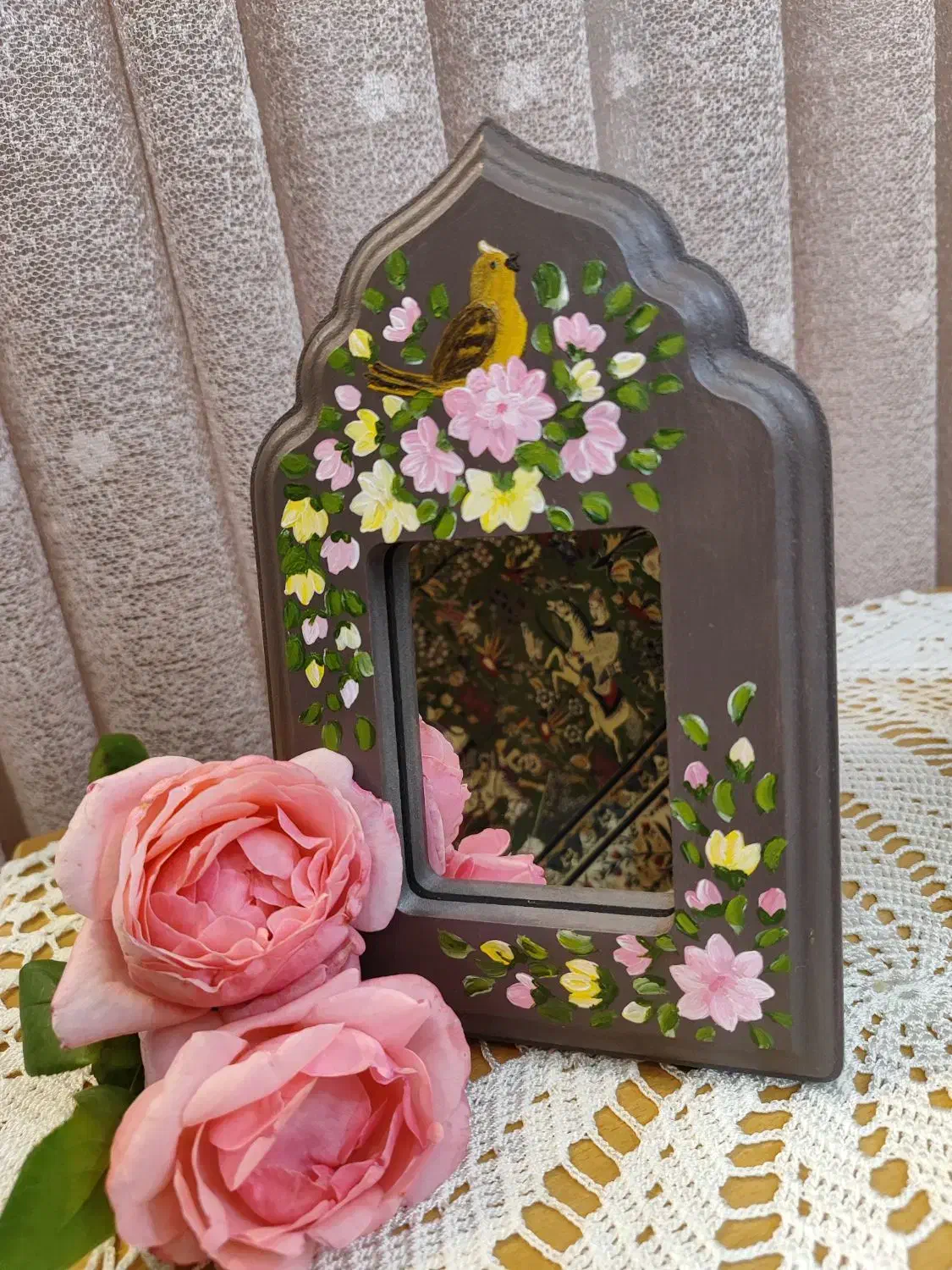 آینه سنتی|آینه|قم, قلعه کامکار|دیوار