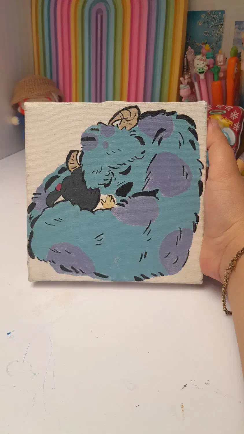 تابلو سالیوان ،تابلو استیچ|تابلو، نقاشی، عکس|کرمان, |دیوار