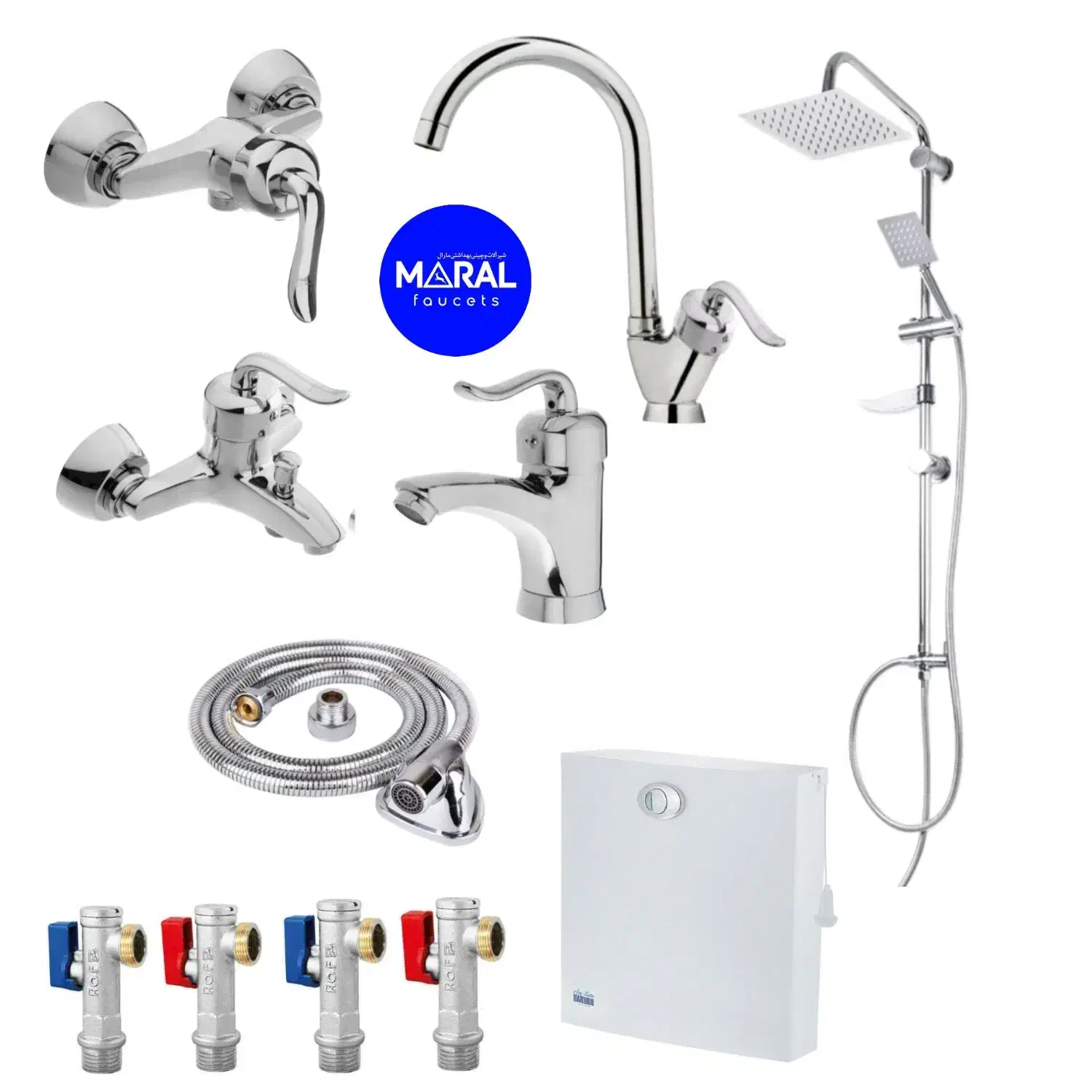 ست 11عددی شیرآلات قاجاری با 7سال ضمانت|مصالح و تجهیزات ساختمان|میبد, |دیوار