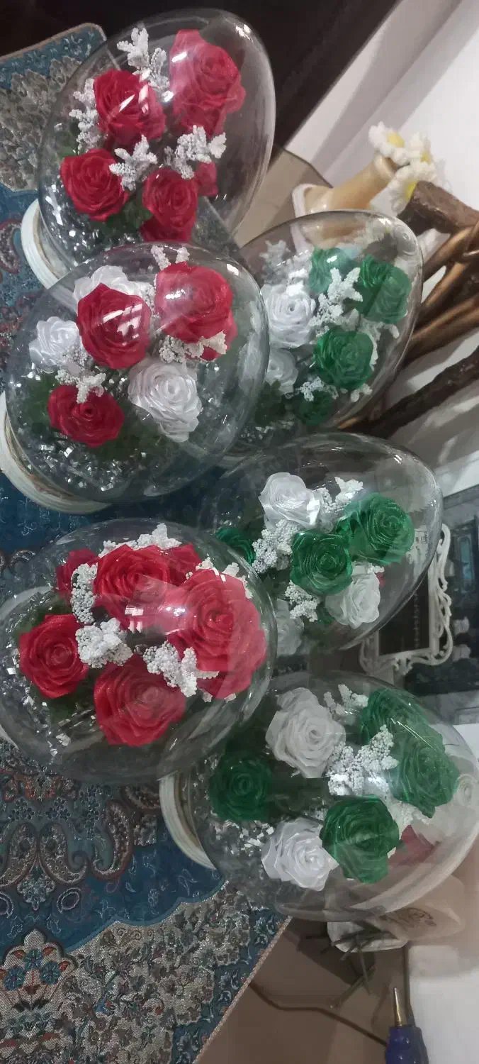 باکس گل شیشه کادو روز مادر|گل مصنوعی|شهریار, رزکان|دیوار