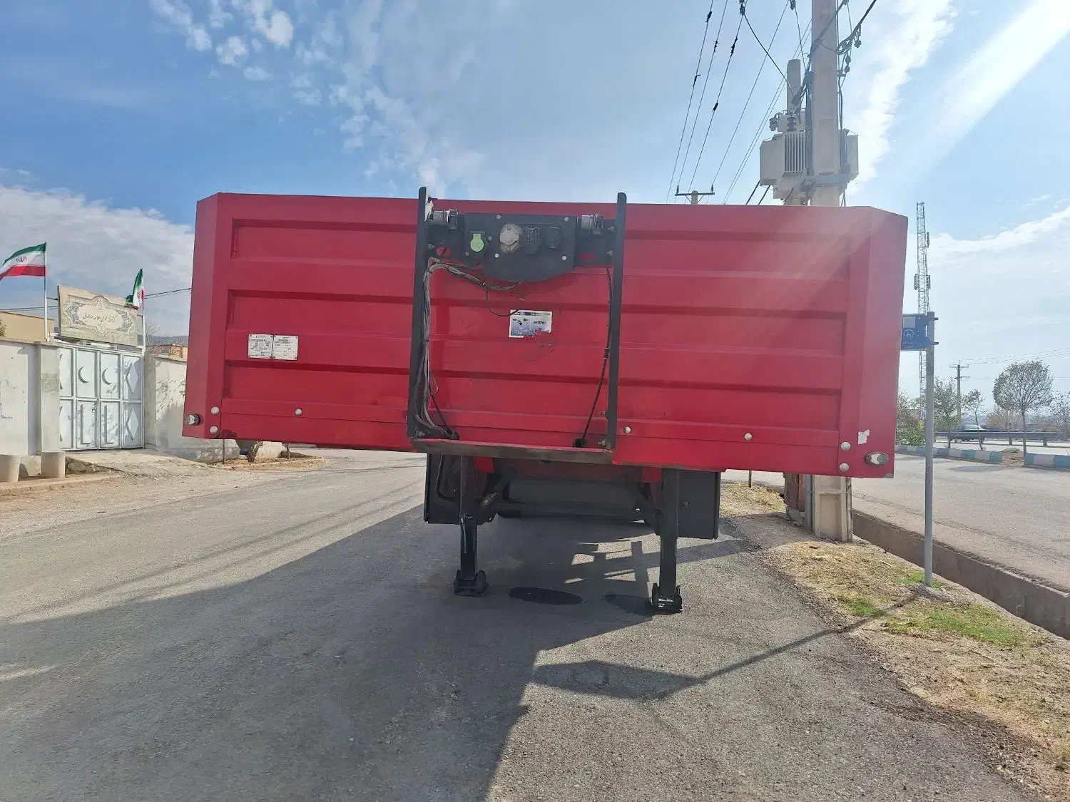 کفی تریلی سه محور ماموت|قطعات یدکی و لوازم جانبی|ایوان, |دیوار