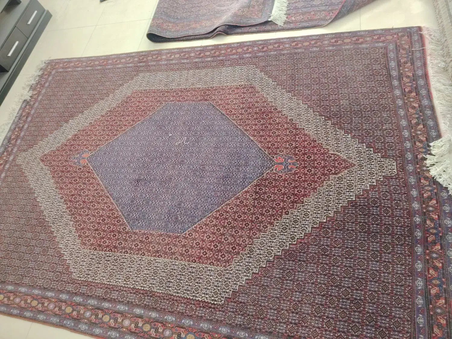 فرش ۶متری دستباف|فرش|سنندج, |دیوار