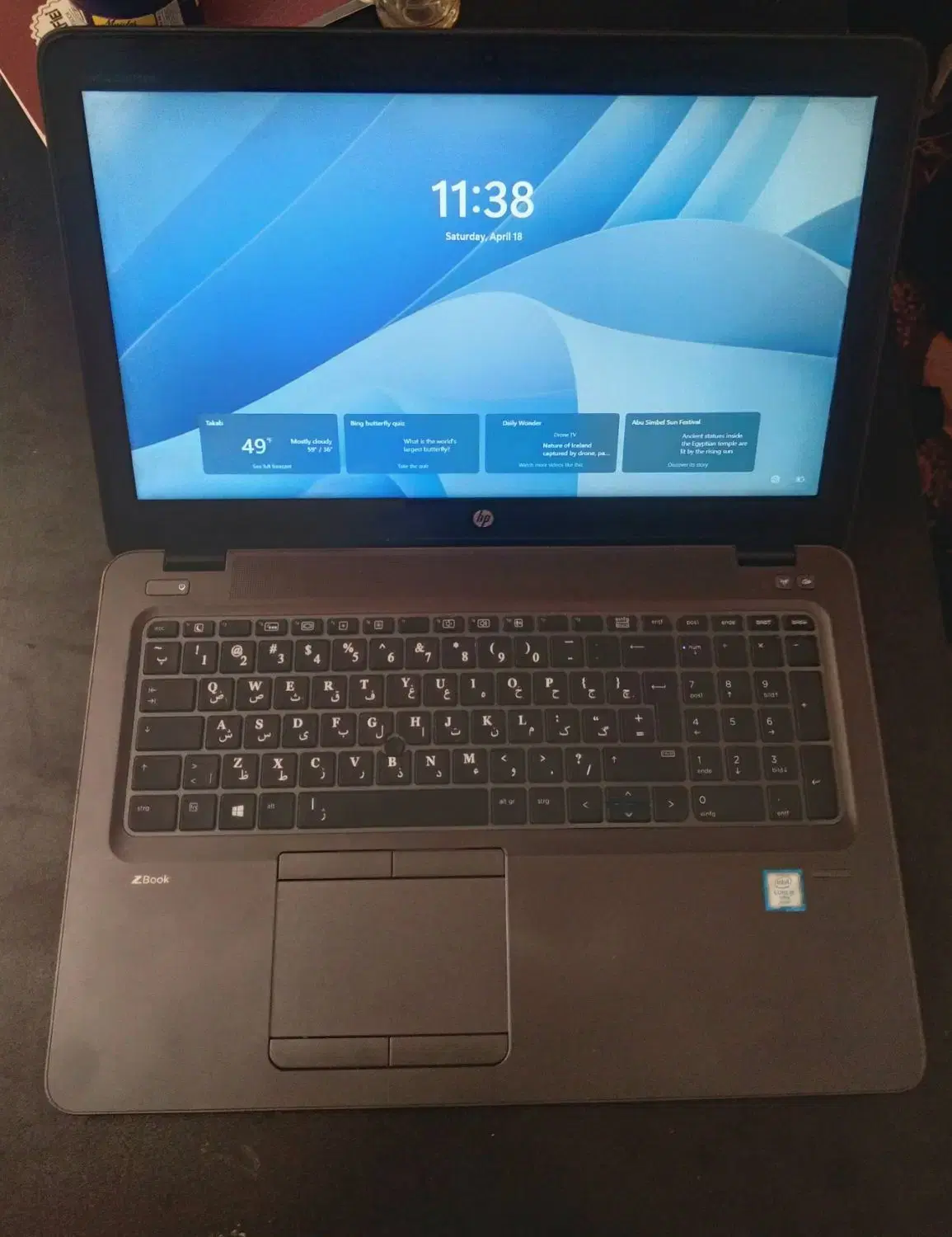 لبتاب hp zbook|رایانه همراه|تکاب, |دیوار