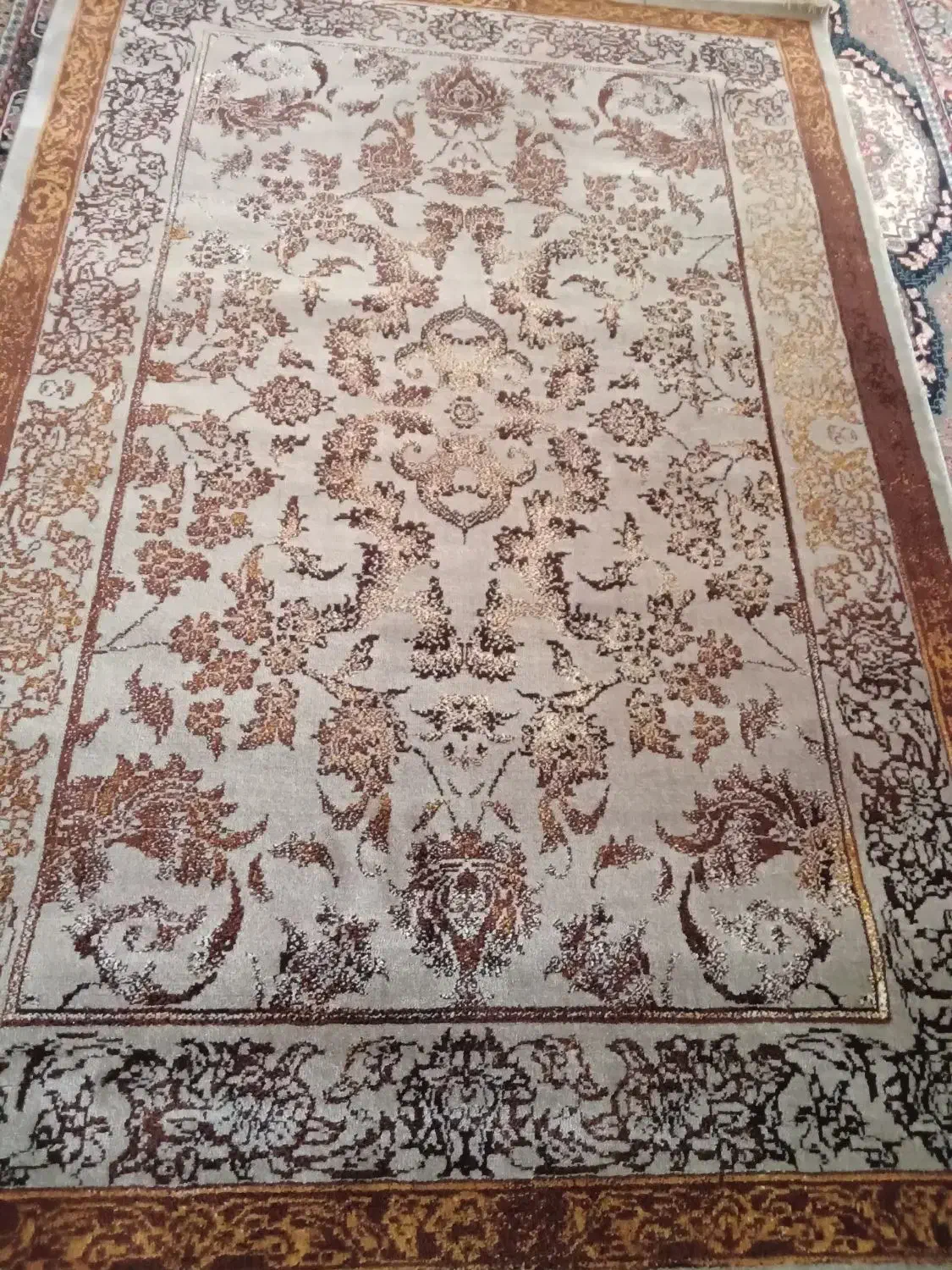 فرش ۴ متری کاملا نو|فرش|خرم‌آباد, |دیوار