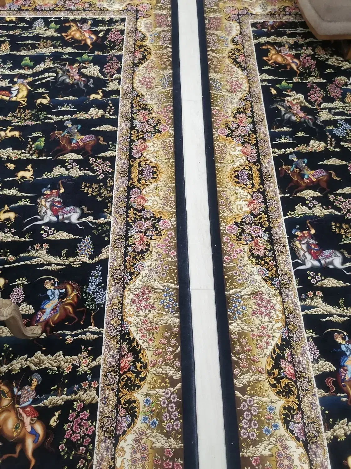 فرش 9متری جفت شکارگاه دیبا|فرش|تهران, دکتر هوشیار|دیوار