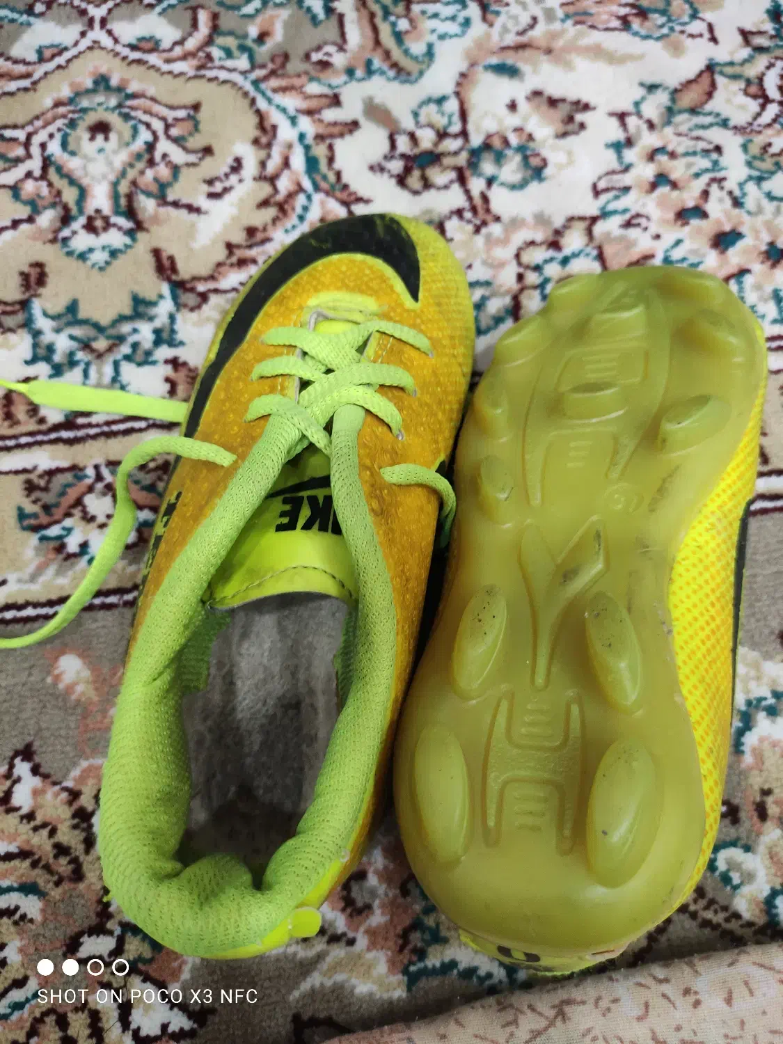 کفش فوتبالی Tempo Nike|کیف، کفش، کمربند|کاشمر, |دیوار