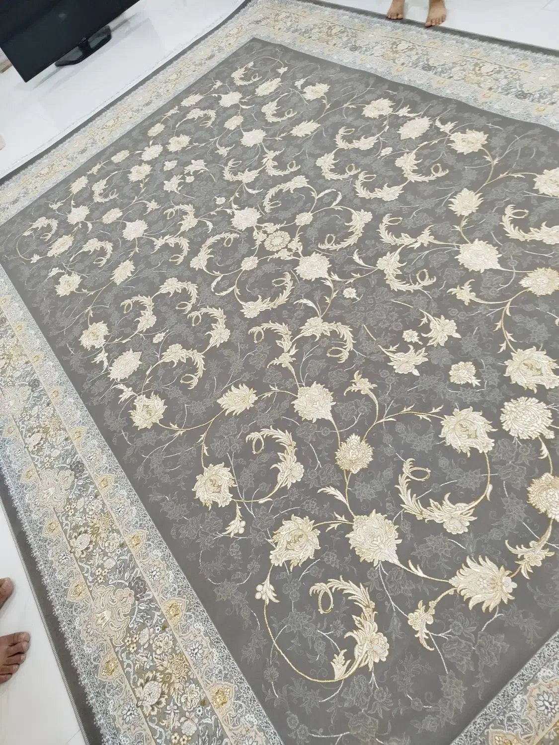 چهارتخته فرش نه متری اکبند|فرش|ایلام, |دیوار